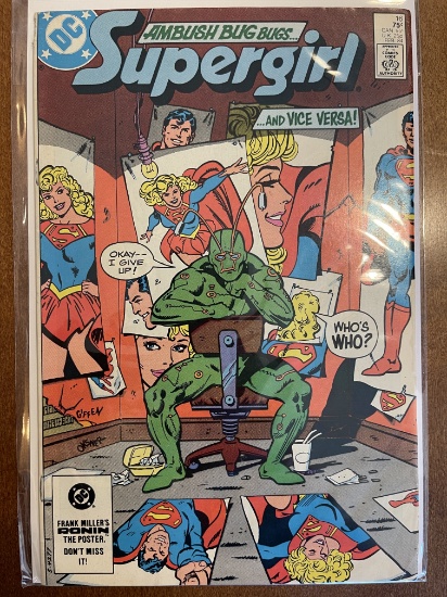 Supergirl Comic #16 DC Comics 1984 Bronze Age Ambush Bug