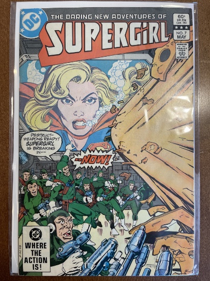 Supergirl Comic #7 DC Comics 1983 Bronze Age Lois Lane
