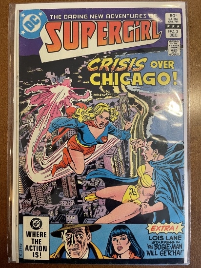 Supergirl Comic #2 DC Comics 1982 Bronze Age Lois Lane PSI