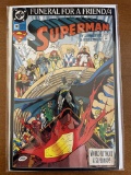 Superman Comic #76 DC Comics KEY Funeral for a Friend Part 4