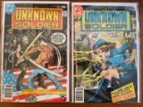2 Issues The Unknown Soldiers Comics #209 & #214 DC Comics 1977 Bronze Age