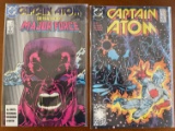 2 Captain Atom Comics #23 & #15 DC Comics 1988 Copper Age