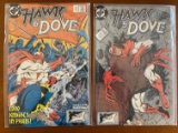 2 Issues Hawk and Dove Comics #6 & #7 DC Comics