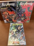 3 Issues Aquaman Comics #42 #43 & #47 DC Comics Attack on Atlantis