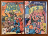 2 Issues Krypton Chronicles Comic #3 & Heroes Against Hunger Comic KEY Issues