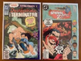 2 Issues Spiral Zone #3 & Deathstroke the Terminator #15 DC Comics