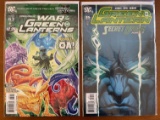 2 Issues Green Lantern Secret Origin #35 & War of the Green Lantern #63