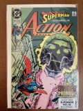 Action Comics #649 DC Comics 1990 Copper Age Comics The Brainiac Trilogy