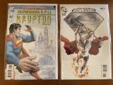 2 Issues Superman New Krypton Special #1 & Reign of Doomsday Steel #1 KEY 1st Issues