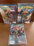 3 Issues Aquaman #1 Aquaman Annual #1 & #2 DC Comics KEY 1st Issues