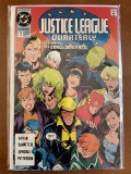 Justice League Quarterly Comic #1 DC Comics 1990 Copper Age KEY 1st Issue