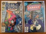 2 Issues Justice League of America Comics #202 & #39 DC Comics Bronze Age & Copper Age