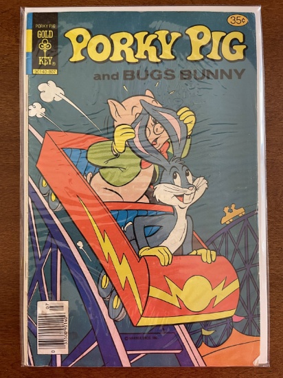 Porky Pig and Bugs Bunny Comic #82 Gold Key 1978 Bronze Age 35 Cents