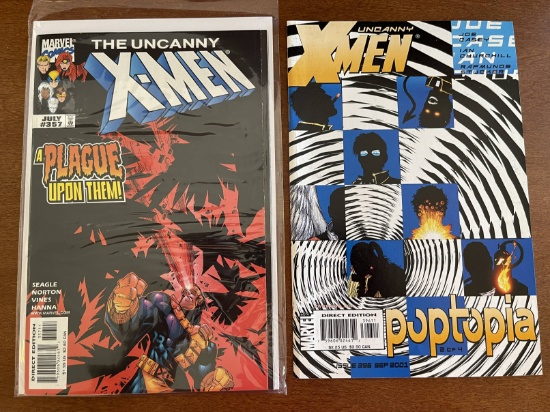 2 Uncanny X-Men Comics #2 and #357 Marvel Comics