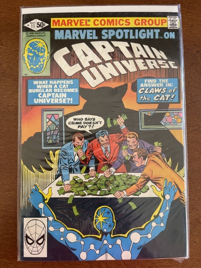 Marvel Spotlight on Captain Universe Comic #11 Bronze Age 1981 KEY Final Issue