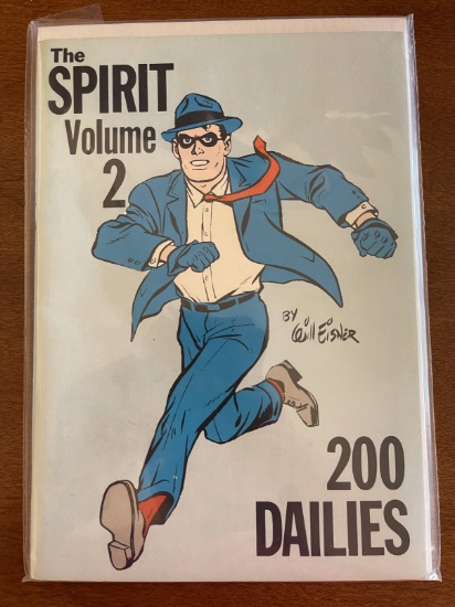 Spirit Dailies Vol 2 By Will Eisner 1980 Bronze Age Published Golden Age Newspaper Comic Strip