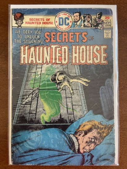 Secrets of Haunted House Comic #3 DC Comics 1975 Bronze Age Horror Comic