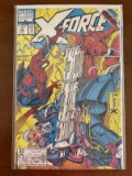 X-Force Comic #4 Marvel Comics Rob Liefeld Spider-man