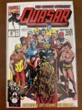 Quasar Comic #28 Marvel Comics Guests THOR