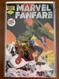 Marvel Fanfare Comic #1 Spider-man 1982 Bronze Age Key First Issue Frank Miller