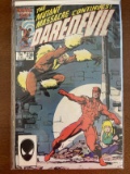 Daredevil Comic #238 Marvel Comics 1987 Copper Age Human Torch Sabretooth 75 Cents
