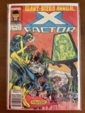 X-Factor Comic Annual #2 Marvel 1987 Copper Age Guests Inhumans