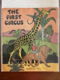 The First Circus 1932 Golden Age Childrens Book Color Illustrations