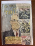 Story of Harry Truman Comic 1948 Golden Age Democratic National Commitee Comic