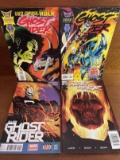 4 Ghost Rider Comics HULK Midnight Sons Marvel