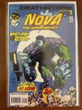 Nova the Human Rocket Comic #15 Marvel Deathstorm T-Minus 1
