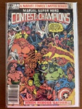 Marvel Super Hero Contest of Champions #1 Key First issue 1982 Bronze Age 60 Cents