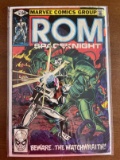 ROM Spaceknight Comic #16 Marvel 1981 Bronze Age 50 Cents Science Fiction Comic