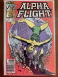 Alpha Flight Comic #4 Marvel 1983 Bronze Age Invisible Girl Submariner