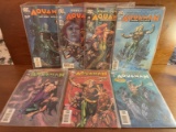 7 Issues of Aquaman Sword of Atlantis #40-46 in Series DC 1 Year Later