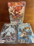 3 Aquaman Comics #34-36 in Series DC Comics OMAC PROJECT