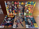 7 Issues of Punisher 2099 Comic #2-3, #5-9 in Series Marvel Comics