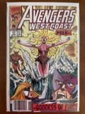 Avengers West Coast Comic #71 Marvel Key 1st Appearance of PELE