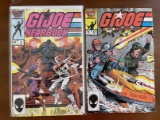 2 GI Joe Comics Yearbook #3 and GI Joe #47 Marvel 1986 Copper Age Larry Hama