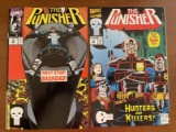 2 Punisher Comics #48 and #73 Marvel Comics 1992