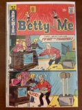 Betty and Me Comics #58 Archie Series 1974 Bronze Age Comic 25 Cents Dan DeCarlo