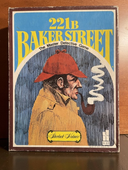 221 B Baker Street Master Detective Game Sherlock Holmes Bookshelf Game Hansen