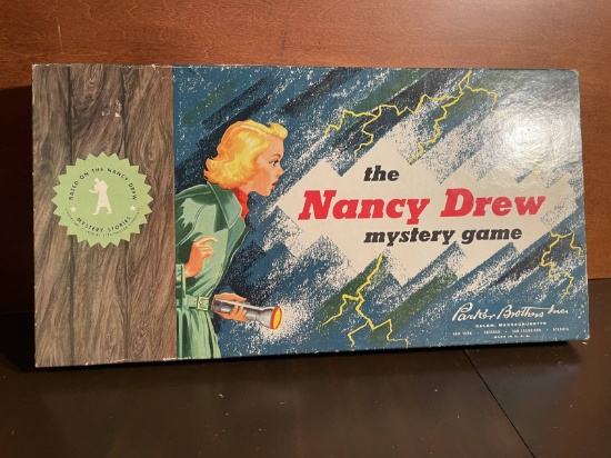 Parker Brothers 1959 The Nancy Drew Mystery Board Game