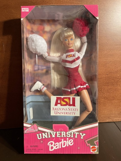 University Barbie Special Edition ASU Arizona State University NEW Collectible