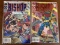 2 Issues Bishop Comic #3 & #4 Marvel Comics Foil Enhanced Covers