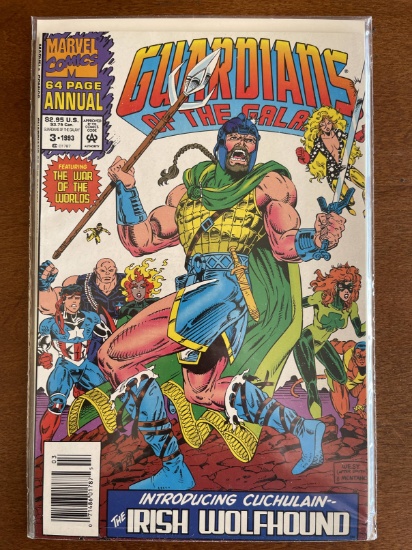 Guardians of the Galaxy Annual Comic #3 Marvel Comics Introducing Cuchulain the Irish Wolfhound