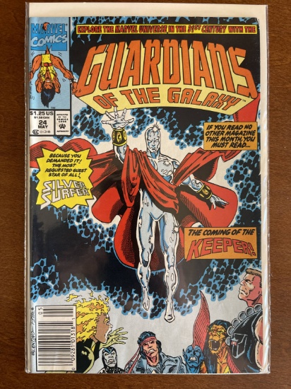 Guardians of the Galaxy Comic #24 Marvel Comics Silver Surfer
