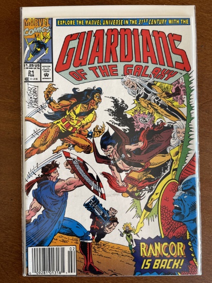 Guardians of the Galaxy Comic #21 Marvel Comics Where is Wolverine Part 1 Rancor is Back