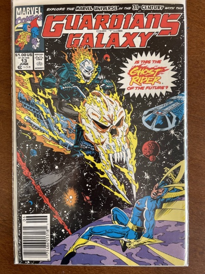 Guardians of the Galaxy Comic #13 Marvel Comics KEY 1st Appearance of Spirit of Vengeance the Ghost
