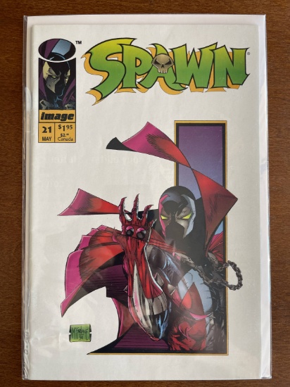 Spawn Comic #21 Image Comics Todd McFarlane Picks up After the Events of Spawn Batman