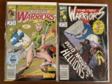 2 Issues The New Warriors Comic #30 & #31 Marvel Comics X Force Cannonball Warpath